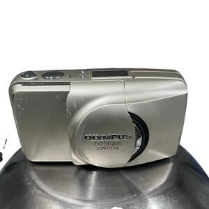 Olympus Stylus Zoom 115 DLX 35mm Film Camera 38-115mm Panorama QuartzDate